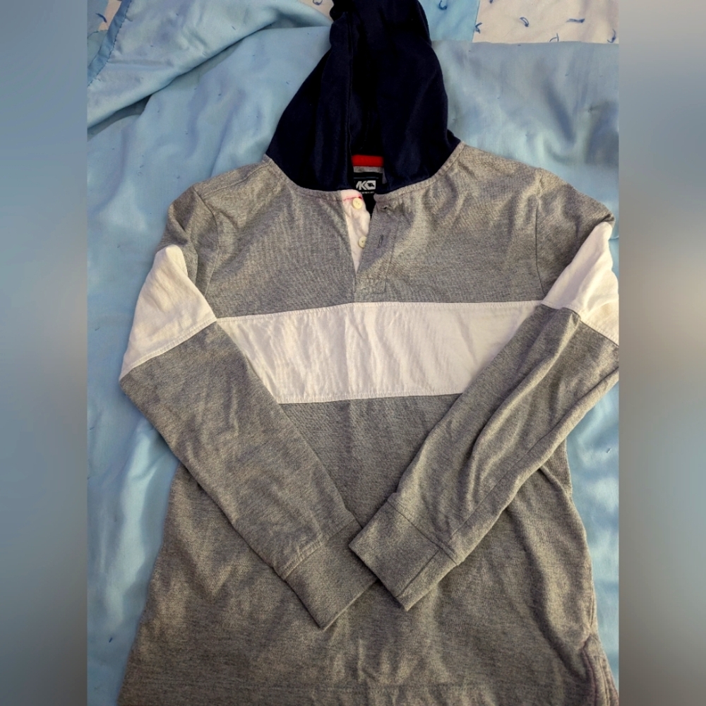 Tony Hawk Gray and Red Shirt